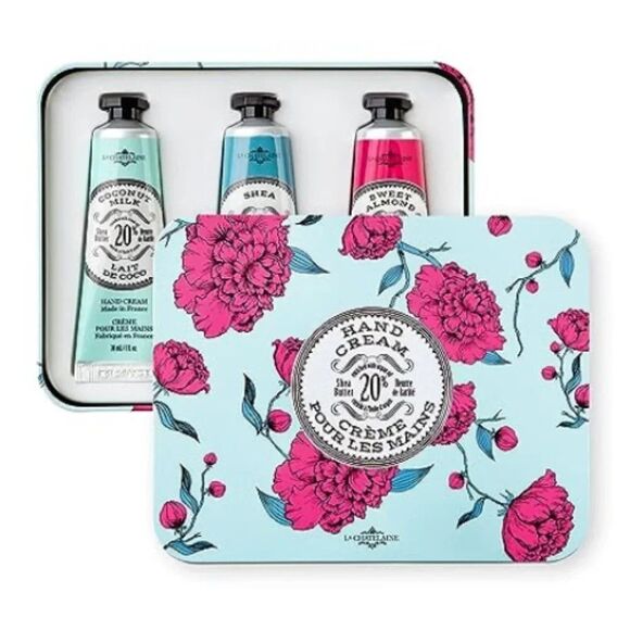 La Chatelaine Aqua Trio 20% Organic Shea Butter Hand Cream 1 fl. oz (3-pk) SU201 - Picture 1 of 6